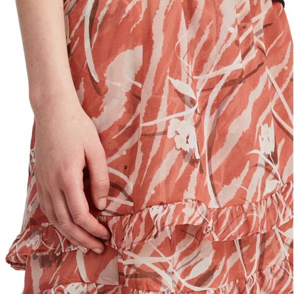 All Saints Mini Skirt Size Medium Pink - Picture 6 of 9